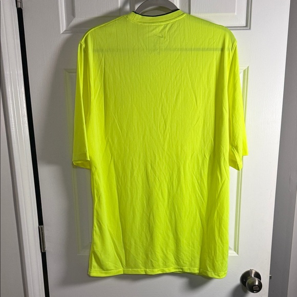 Nike Men's Bright Yellow Ref Dri-Fit Short Sleeve Tee - Picture 4 of 4